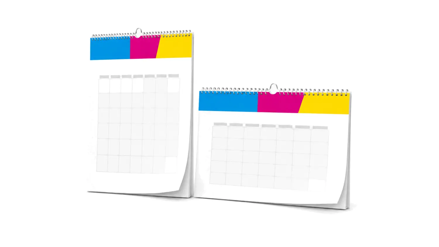 Kalender DIN A5 im Hoch- und Querformat
