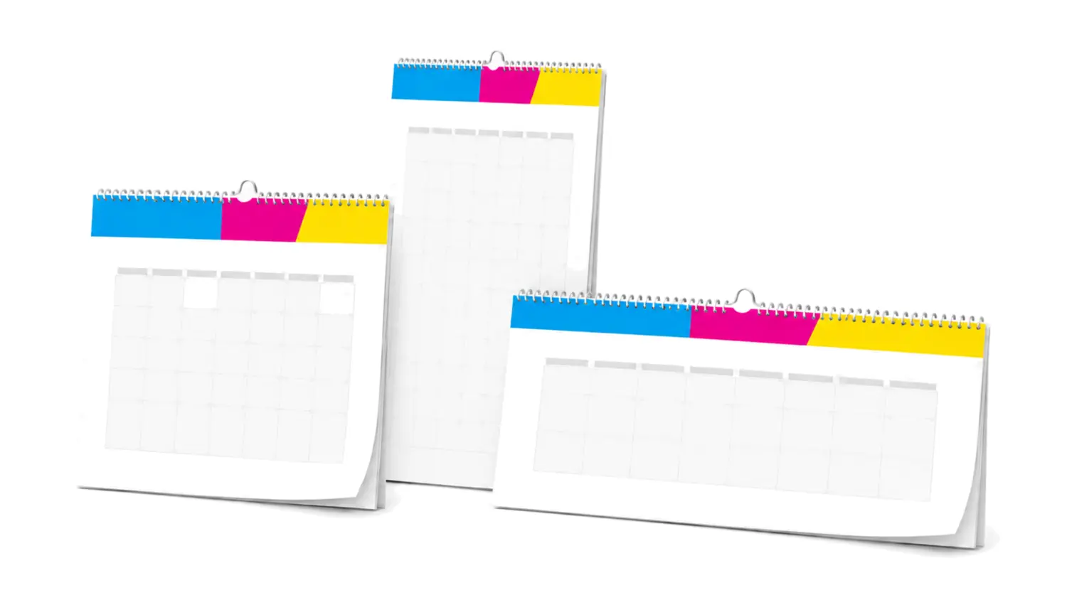 Kalender in individuellen Formaten und Sonderformaten