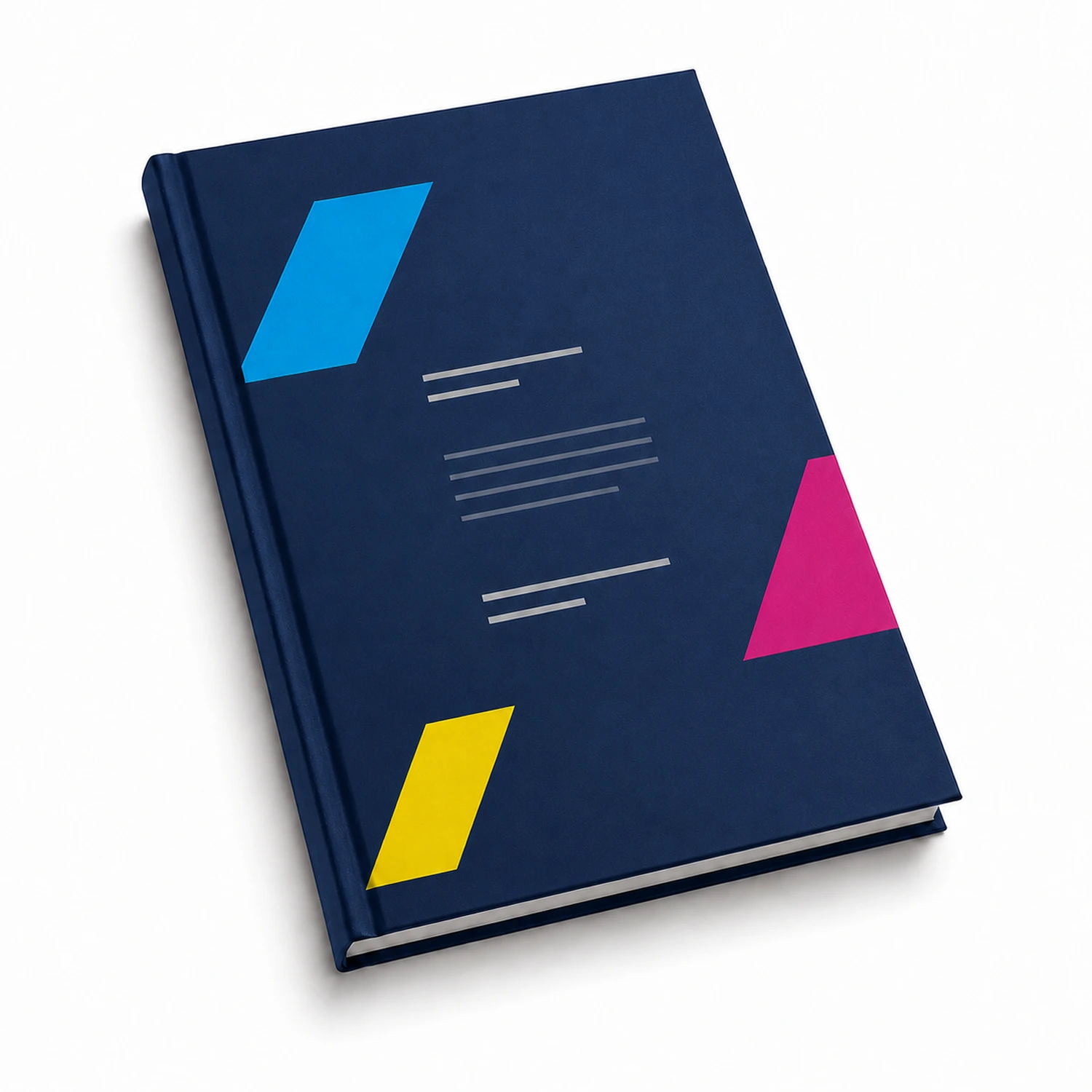 Hardcover-Bindung | Dunkelblau